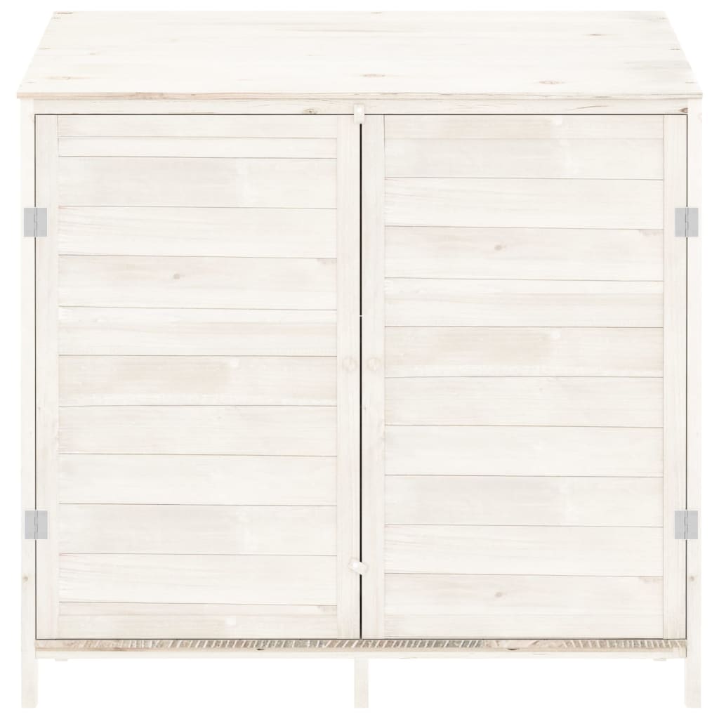 Geräteschuppen 102X52X112 Cm Massivholz Tanne