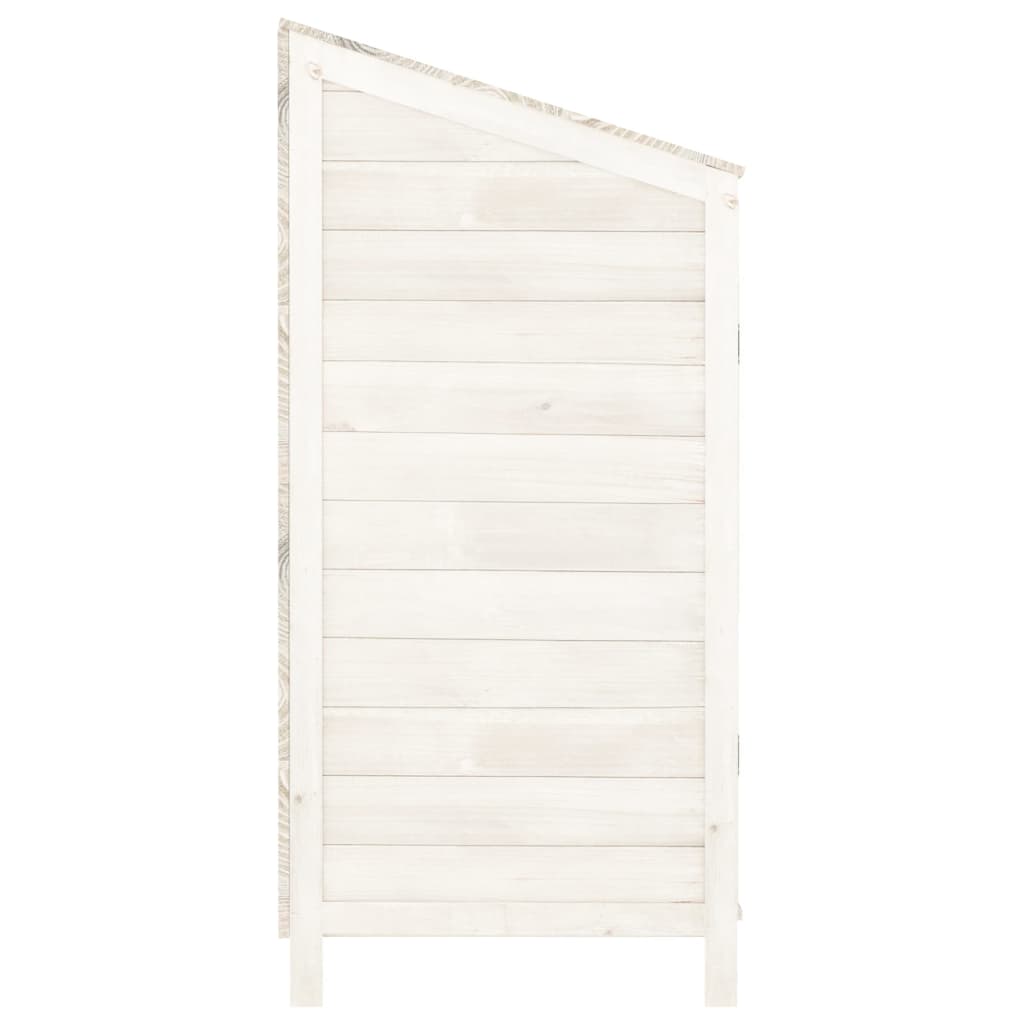 Geräteschuppen 102X52X112 Cm Massivholz Tanne
