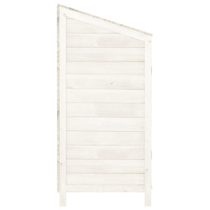 Geräteschuppen 102X52X112 Cm Massivholz Tanne