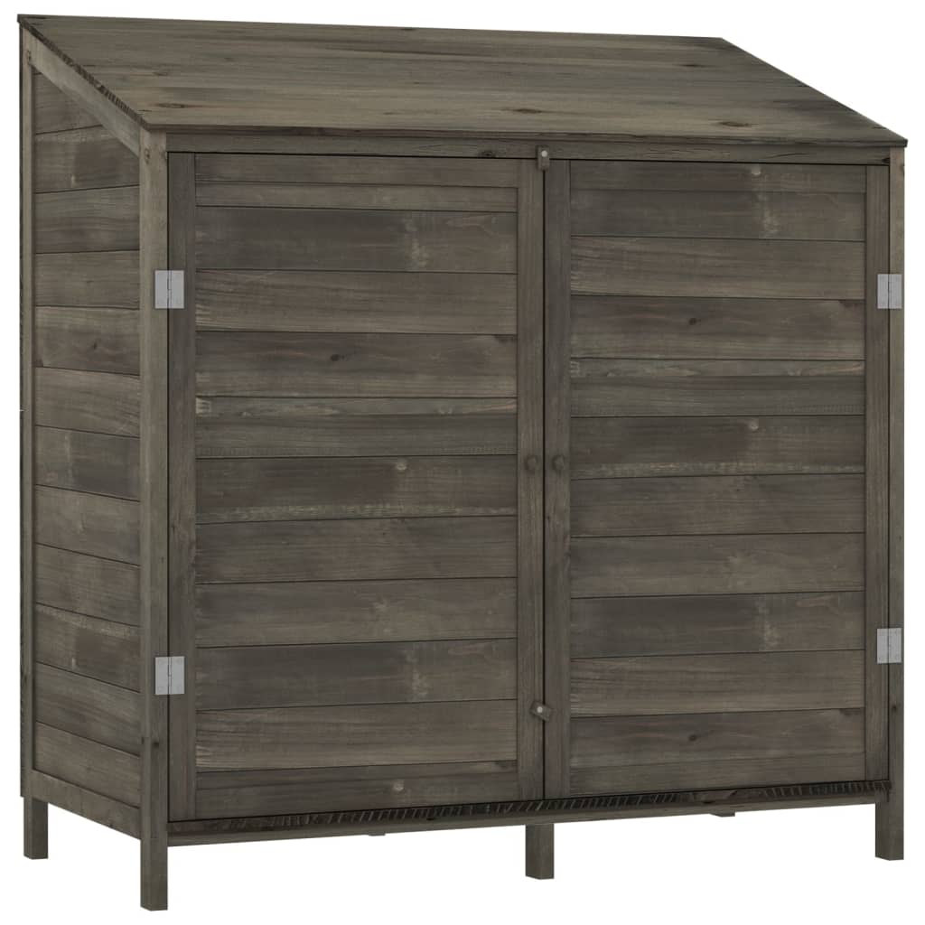Gerätehaus 102X52X112 Cm Massivholz Tanne