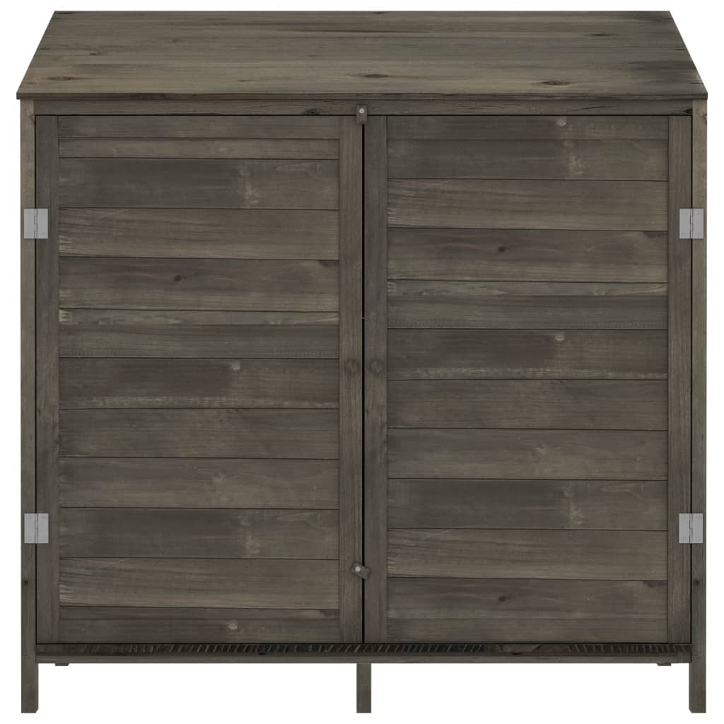 Gerätehaus 102X52X112 Cm Massivholz Tanne