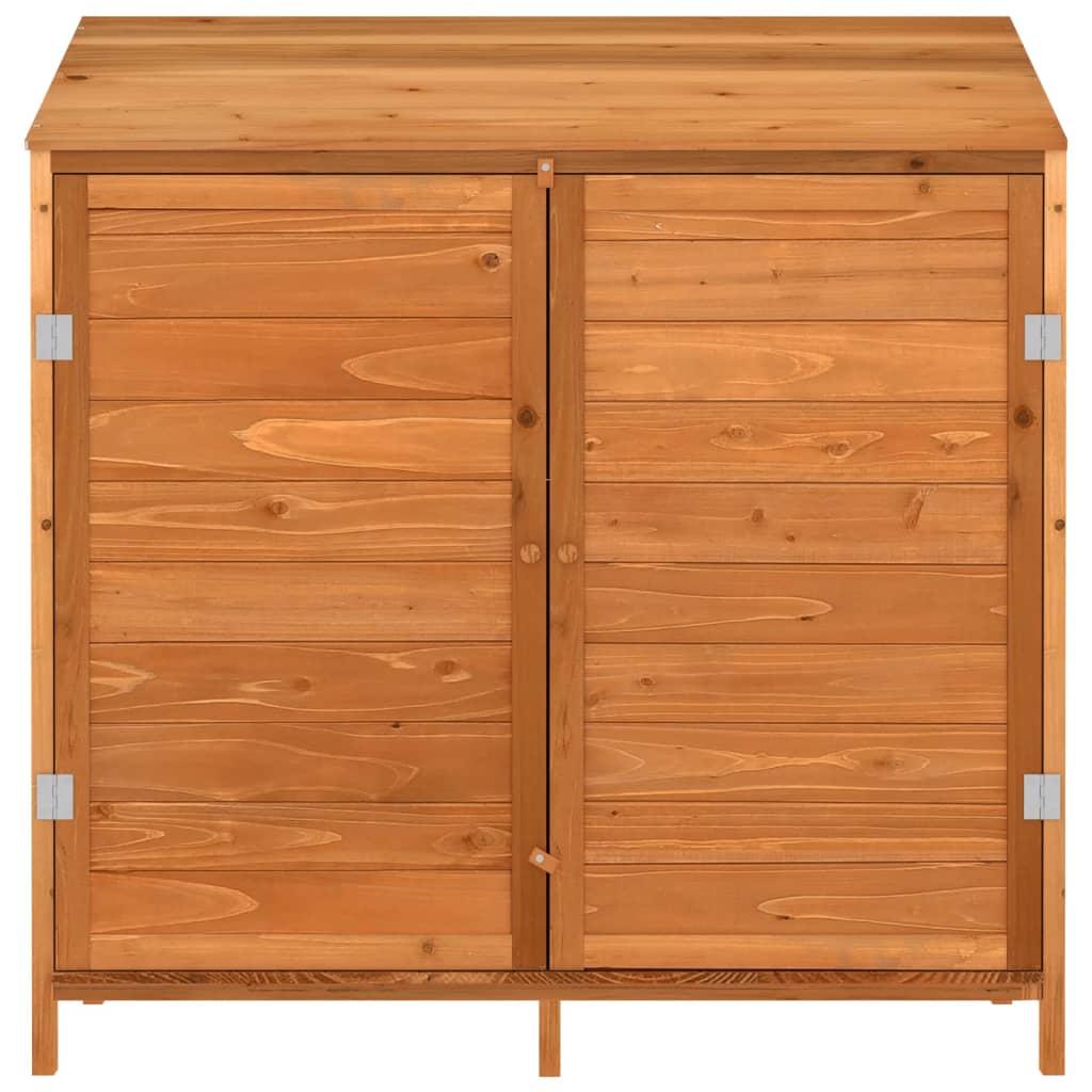 Geräteschuppen 102X52X112 Cm Massivholz Tanne