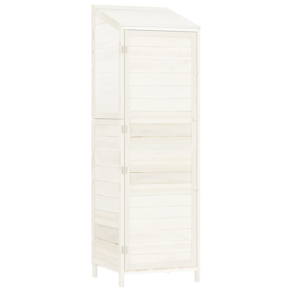Geräteschuppen 55X52X174,5 Cm Massivholz Tanne