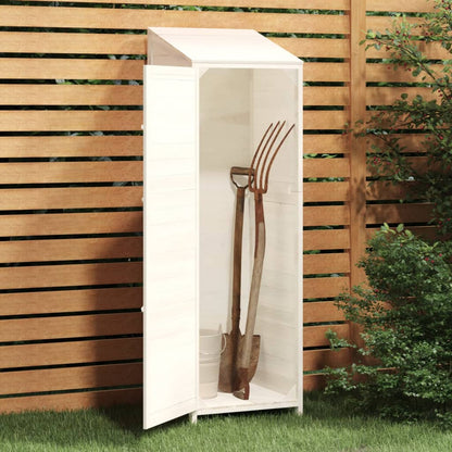 Geräteschuppen 55X52X174,5 Cm Massivholz Tanne