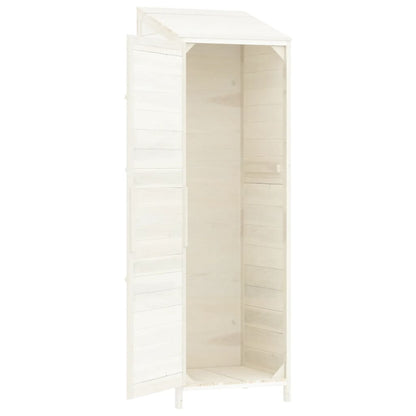 Geräteschuppen 55X52X174,5 Cm Massivholz Tanne