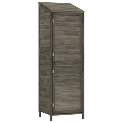 Geräteschuppen 55X52X174,5 Cm Massivholz Tanne