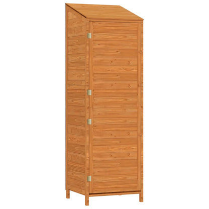 Geräteschuppen 55X52X174,5 Cm Massivholz Tanne