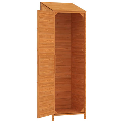 Geräteschuppen 55X52X174,5 Cm Massivholz Tanne