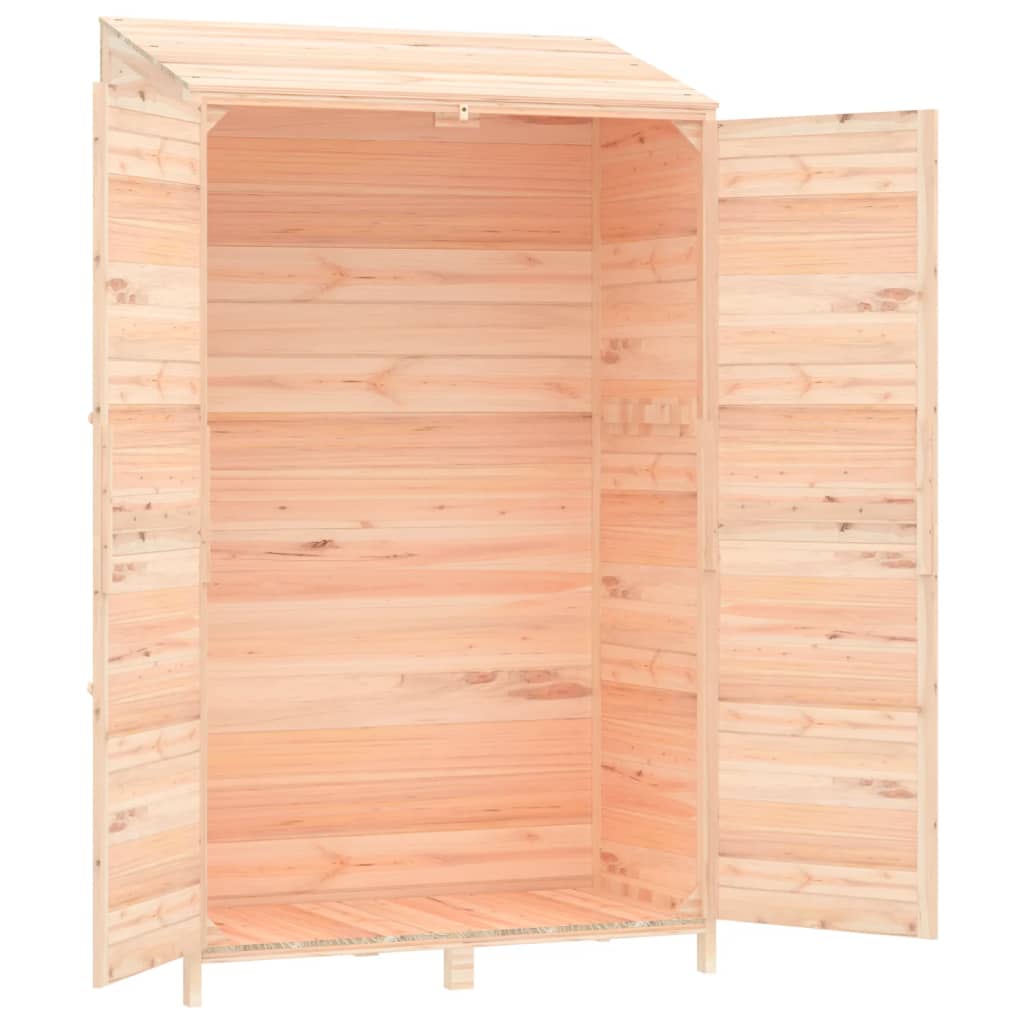 Geräteschuppen 102X52X174,5 Cm Massivholz Tanne