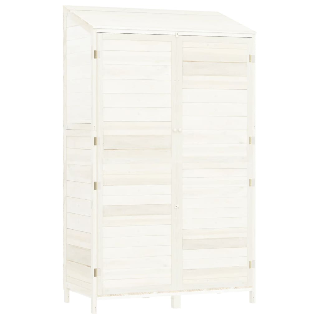 Geräteschuppen 102X52X174,5 Cm Massivholz Tanne