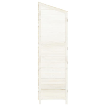 Geräteschuppen 102X52X174,5 Cm Massivholz Tanne