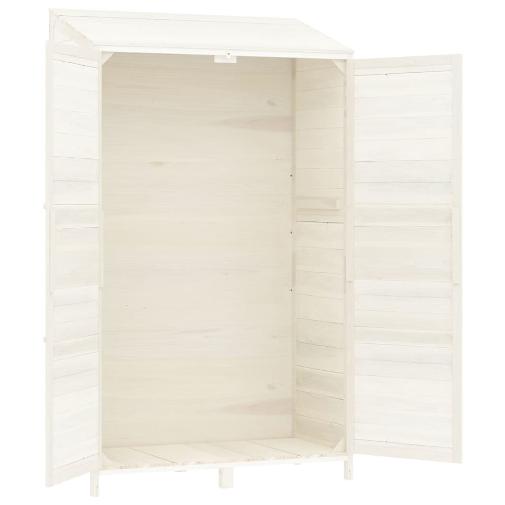 Geräteschuppen 102X52X174,5 Cm Massivholz Tanne
