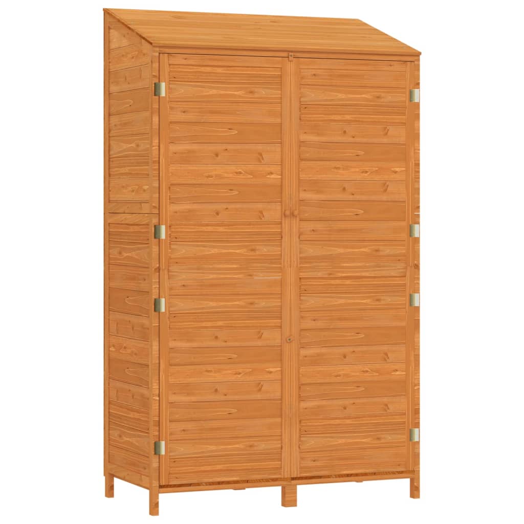 Geräteschuppen 102X52X174,5 Cm Massivholz Tanne