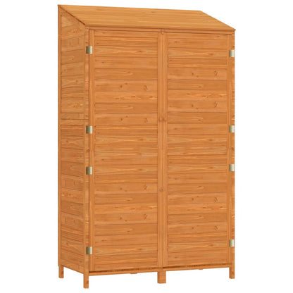 Geräteschuppen 102X52X174,5 Cm Massivholz Tanne