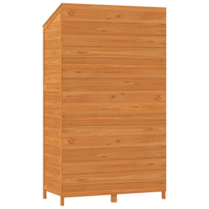 Geräteschuppen 102X52X174,5 Cm Massivholz Tanne