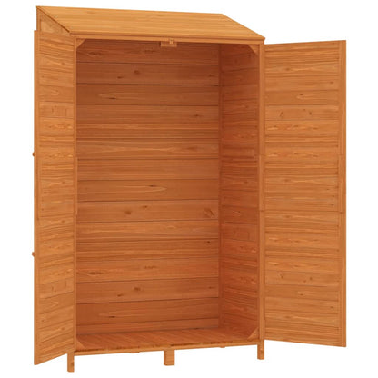 Geräteschuppen 102X52X174,5 Cm Massivholz Tanne