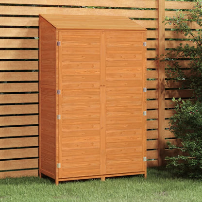 Geräteschuppen 102X52X174,5 Cm Massivholz Tanne