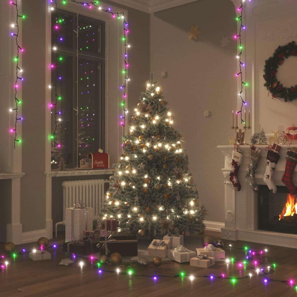 Lichterkette Mit 400 Leds 40 M 8 Lichteffekte