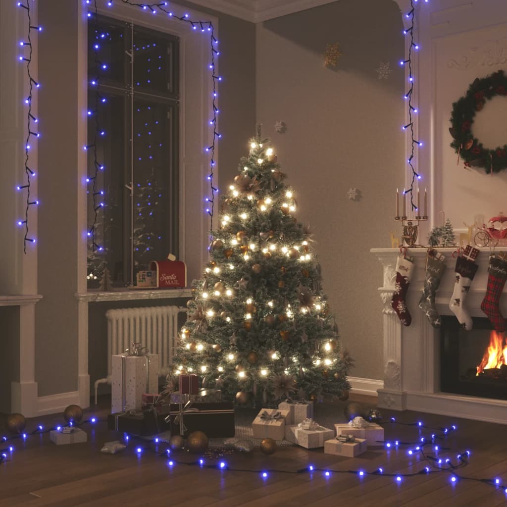 Lichterkette Mit 400 Leds 40 M 8 Lichteffekte