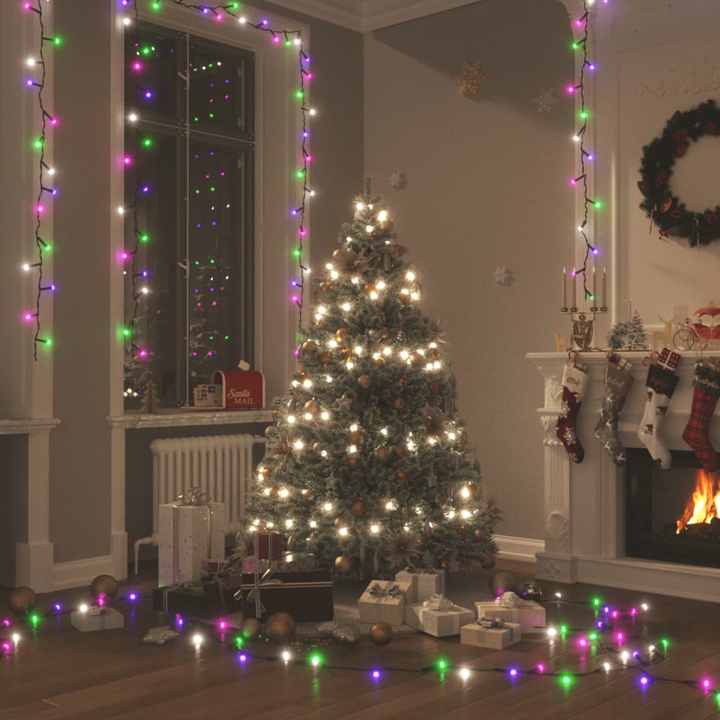 Lichterkette Mit 400 Leds 40 M 8 Lichteffekte
