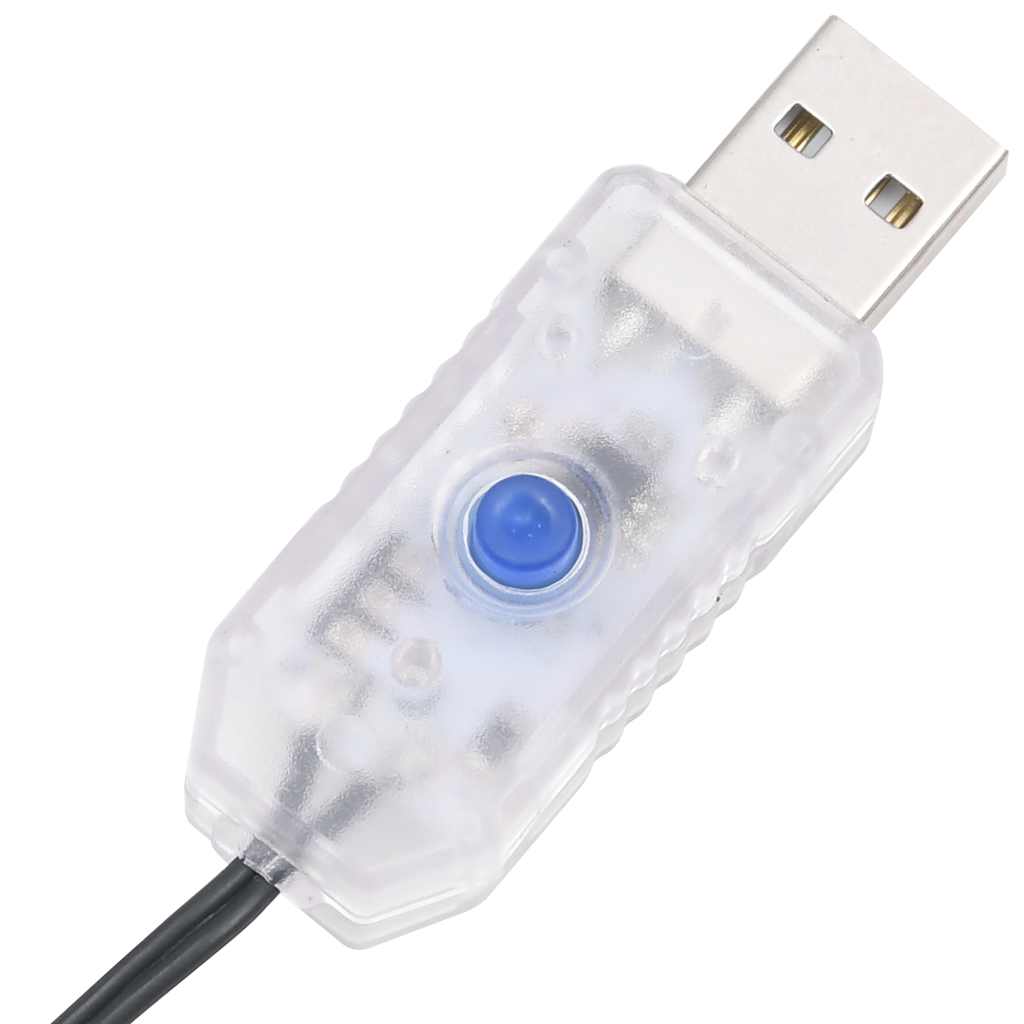 Led-Lichterkette Mit 150 Leds Warmweiß Pvc