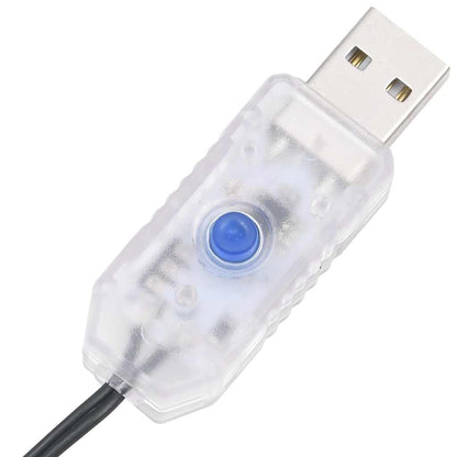Led-Lichterkette Mit 150 Leds Warmweiß Pvc