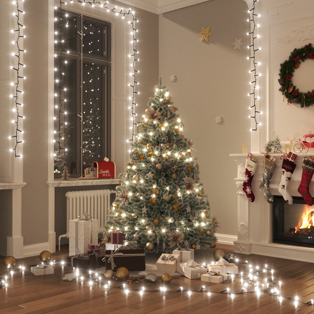Led-Lichterkette Mit 3000 Leds Warmweiß 65 M Pvc