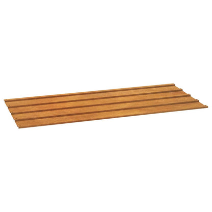 Dachplatten 36 Stk. Rostig Cortenstahl