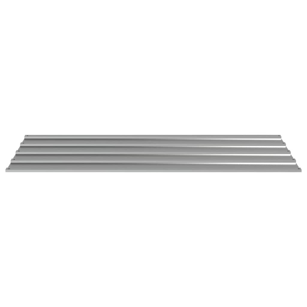 Dachplatten 36 Stk. Rostig Cortenstahl