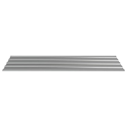 Dachplatten 36 Stk. Rostig Cortenstahl