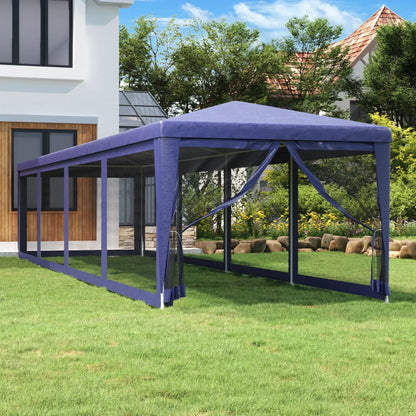 Partyzelt Mit 10 Mesh-Seitenteilen 6X4 M Hdpe