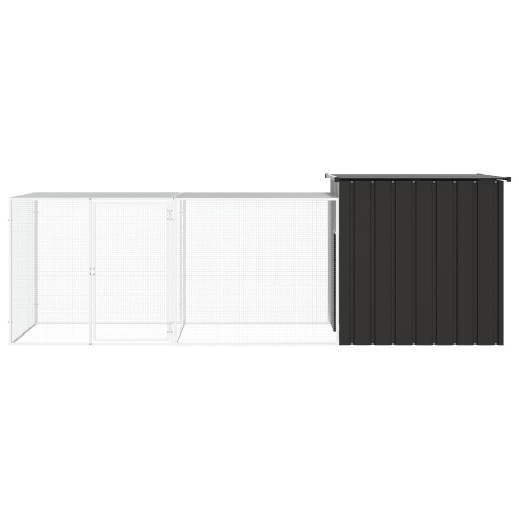 Hühnerkäfig 300X91X100 Cm Verzinkter Stahl