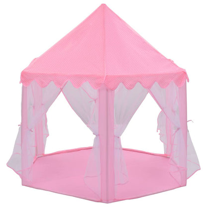 Prinzessin-Spielzelt Mit 250 Bällen Rosa 133X140 Cm