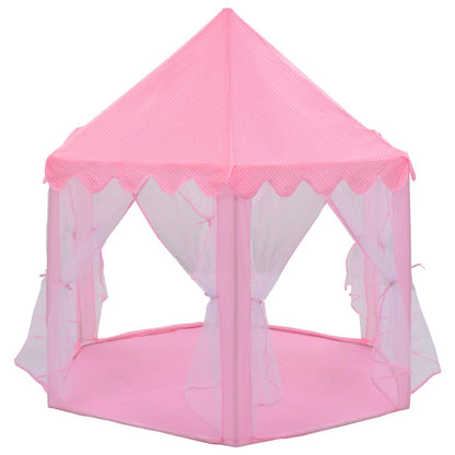 Prinzessin-Spielzelt Mit 250 Bällen Rosa 133X140 Cm