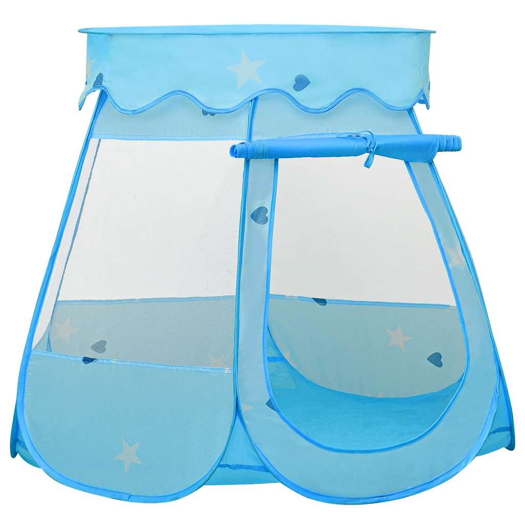 Kinder-Spielzelt Mit 250 Bällen Blau 102X102X82 Cm
