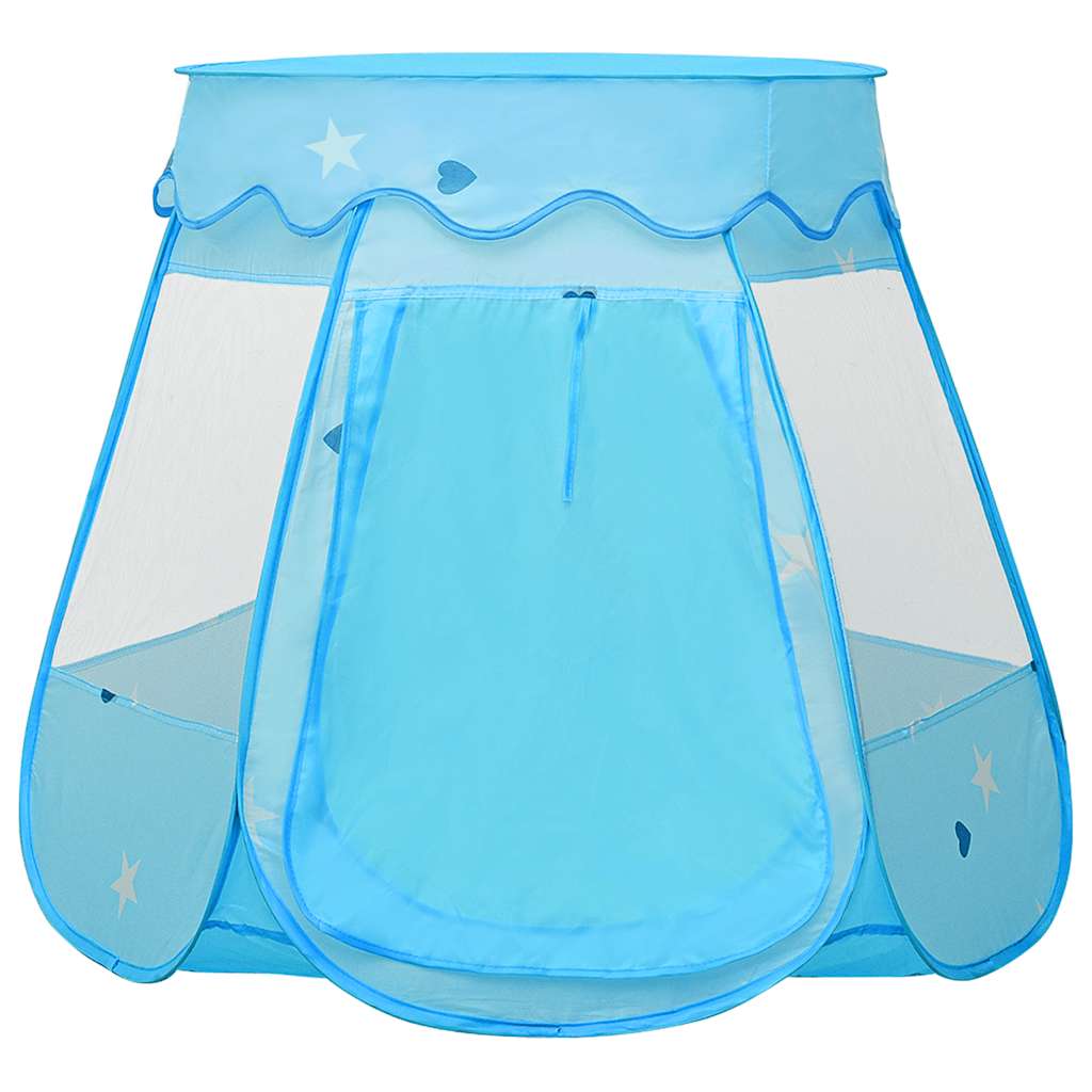 Kinder-Spielzelt Mit 250 Bällen Blau 102X102X82 Cm