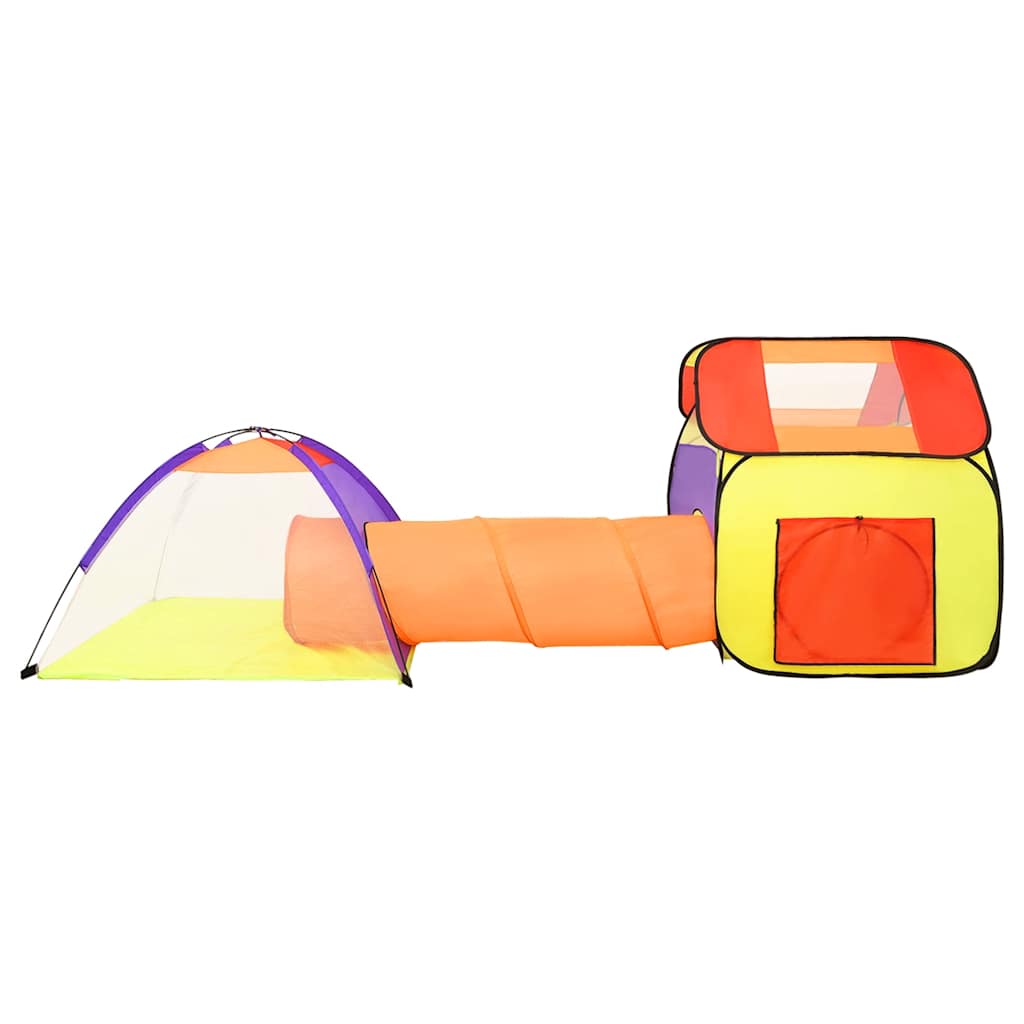 Spielzelt Mit 250 Bällen Mehrfarbig 338X123X111 Cm