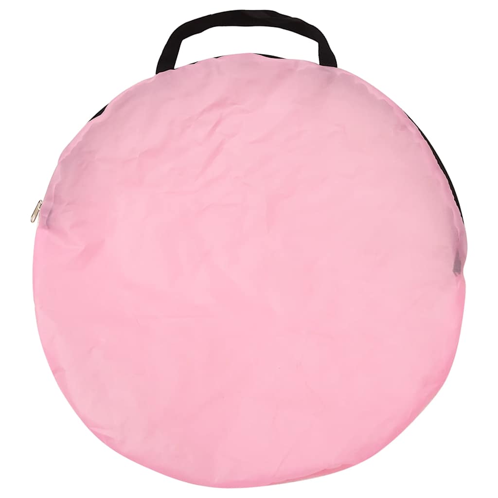 Kinder-Spielzelt Mit 250 Bällen Rosa 100X100X127 Cm