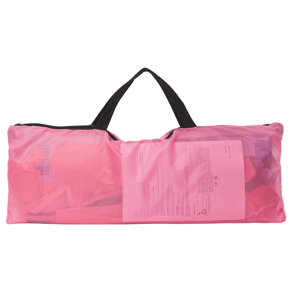 Kinder-Spielzelt Mit 250 Bällen Rosa 69X94X104 Cm