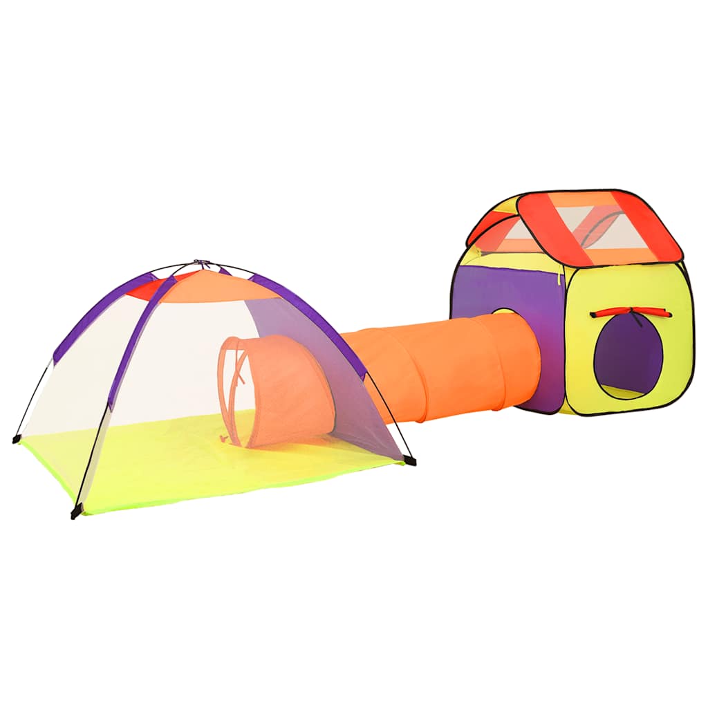 Spielzelt Für Kinder Mehrfarbig 338X123X111 Cm