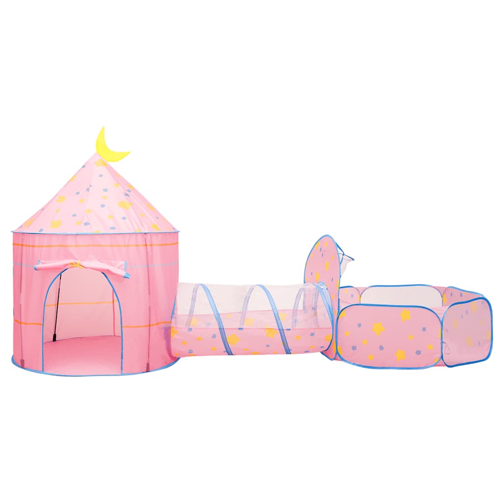 Spielzelt Für Kinder Rosa 301X120X128 Cm