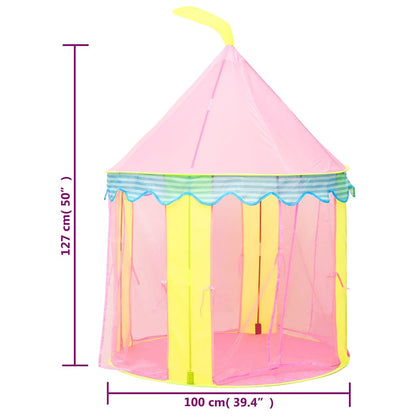 Spielzelt Für Kinder Rosa 100X100X127 Cm