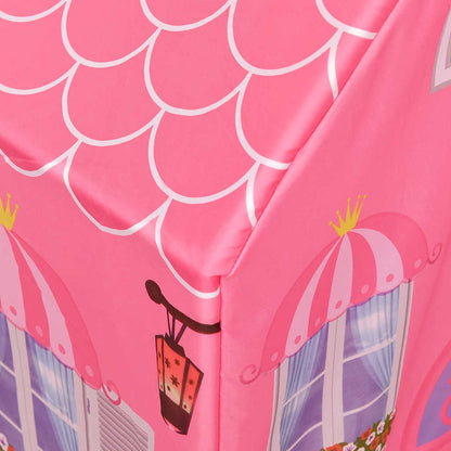 Spielzelt Für Kinder Rosa 69X94X104 Cm