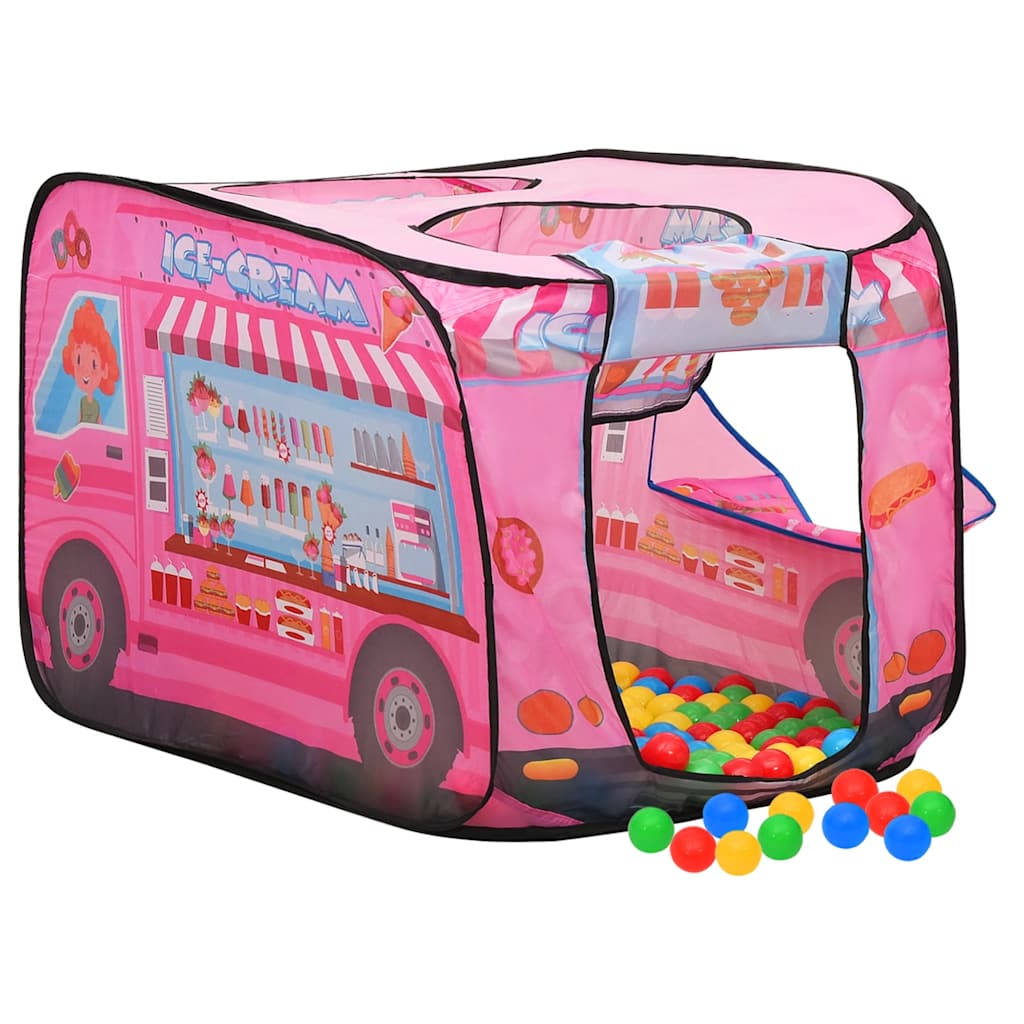 Spielzelt Für Kinder Rosa 70X112X70 Cm
