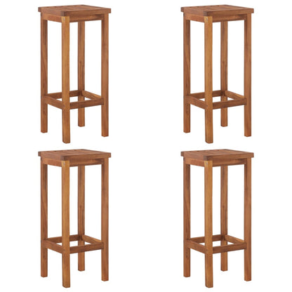 5-Tlg. Gartenbar-Set Massivholz Akazie