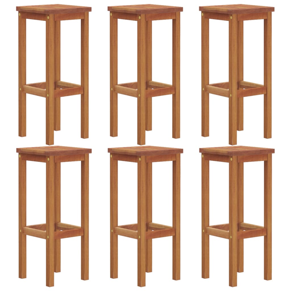 7-Tlg. Gartenbar-Set Massivholz Akazie
