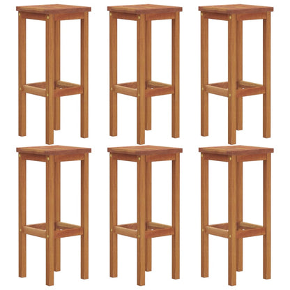 7-Tlg. Gartenbar-Set Massivholz Akazie