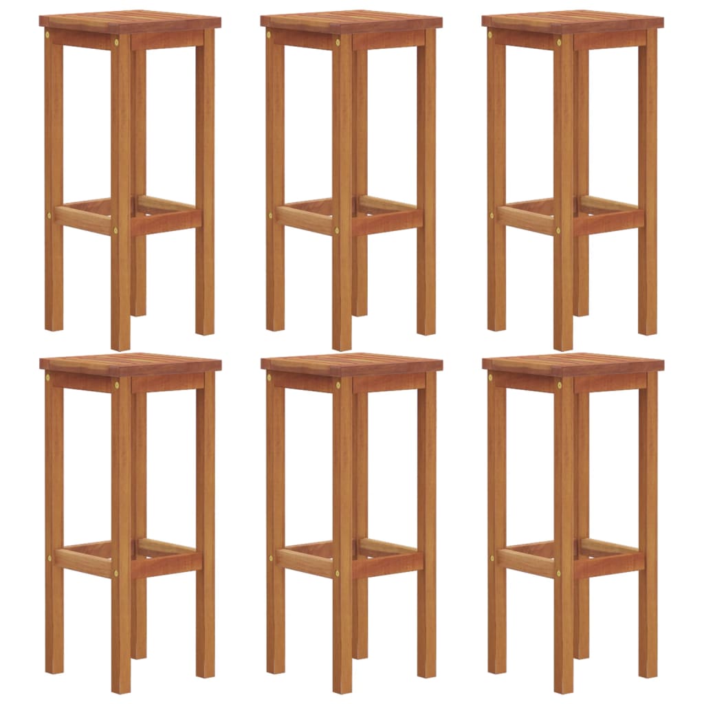 7-Tlg. Gartenbar-Set Massivholz Akazie