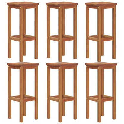 7-Tlg. Gartenbar-Set Massivholz Akazie