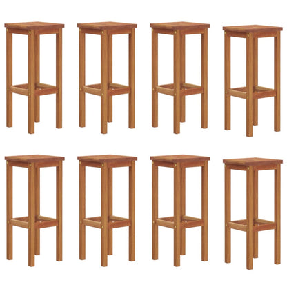 9-Tlg. Gartenbar-Set Massivholz Akazie